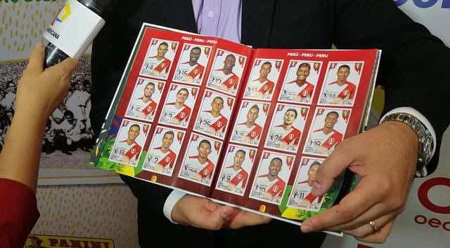 Álbum Panini y su sección de la Selección Peruana. (Foto: Iván Huerta/GEC)