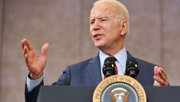 Joe Biden, el presidente de Estados Unidos. (Foto: AFP/ Mandel Ngan)