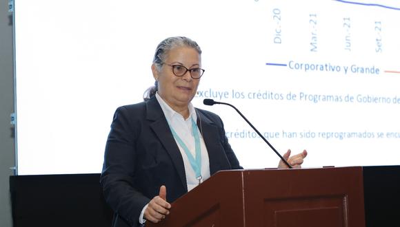 Socorro Heysen, superintendente de la SBS, detalló los riesgos más relevantes para el sistema financiero peruano el próximo año
