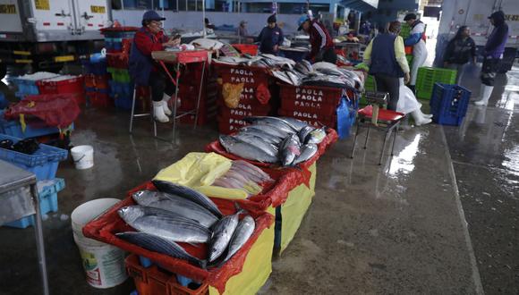 terminal pesquero del Callao: venta de pescados y precios.