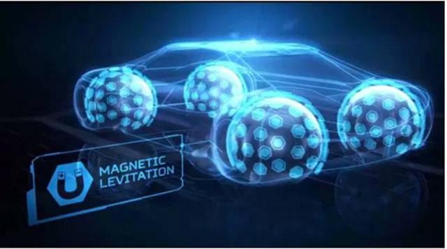 Neumáticos multidirección. La empresa Goodyear creó un neumático de concepto esférico que permite a los automóviles moverse en muchas direcciones. La clave es la levitación magnética: mientras que los neumáticos tradicionales se atornillan a los coches, l