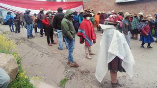 Las Bambas: comuneros vuelven a bloquear corredor minero y exigen la presencia de Castillo
