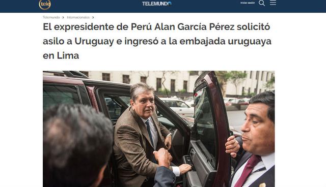 La Fiscalía solicitó el jueves esta medida de restricción contra García en el marco de las investigaciones que se siguen en su contra por presuntamente haber favorecido a la empresa Odebrecht. (Foto: Teledoce - Uruguay)