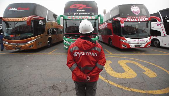 Más de 900 inspectores de la Sutran controlarán buses de transporte interprovincial durante feriado largo por Semana Santa. (Foto: GEC)