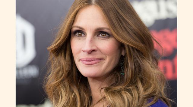 10.- Julia Roberts sufre trombocitopénica. La estrella de la pantalla grande sufre la llamada 'enfermedad púrpura', que le causa complicaciones en la coagulación de la sangre. Esto le genera, en todo el cuerpo, manchas de color purpura que Julia