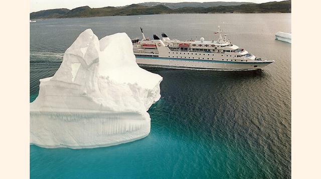 El Fiordo helado de IIulissat en Groenlandia tiene una vista increíble a imponentes glaciares. (Foto: taringa)