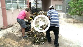 Habitantes de San Martín intentan levantarse tras paso del huracán Irma
