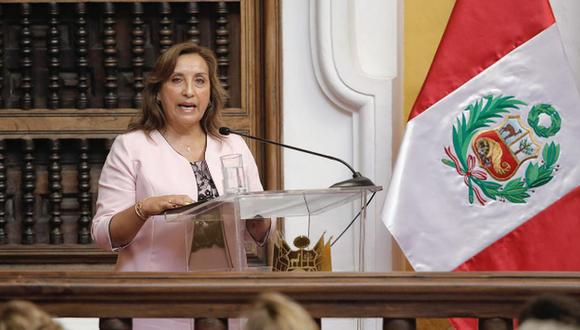 Presidenta del Perú, Dina Boluarte. | Foto: Joel Alonzo / El Comercio