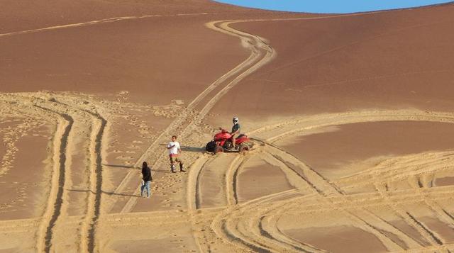 La afectación en el paisaje de 100 metros de alto y 500 de ancho sobre la cumbre esta zona intangible