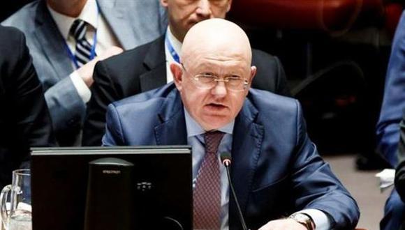 “Lamentablemente, Ucrania no es sino un peón en el tablero de Occidente”, dijo el embajador ruso Vasili Nebenzia. (Foto: EFE)