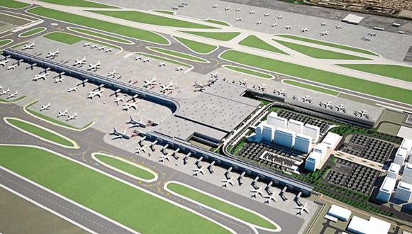 Aeropuerto. El nuevo terminal de pasajeros tendrá capacidad máxima para recibir 50 millones, al 2041, según el proyecto.