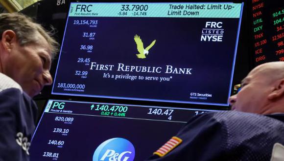 First Republic Bank en la bolsa (Foto: Reuters)