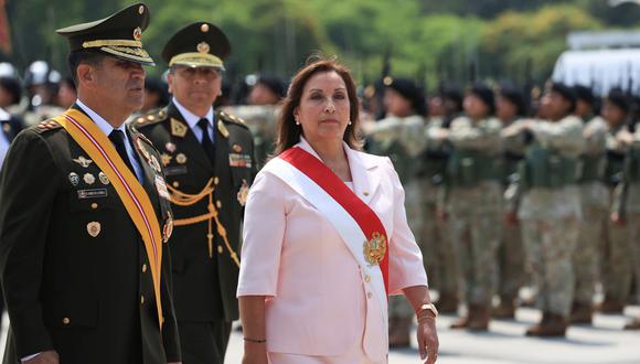 Dina Boluarte juró al cargo tras la vacancia de Pedro Castillo. (Foto: presidencia).