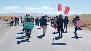 Defensoría advierte que protestas en Espinar pueden ser un anticipo de lo que se viene en otras regiones