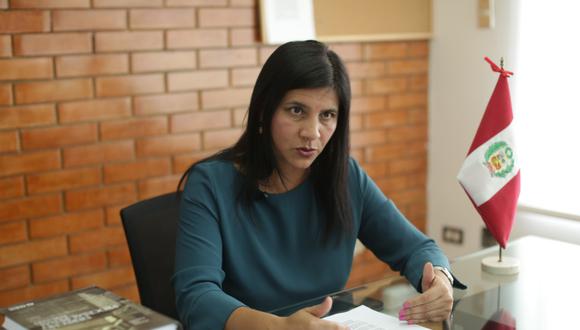 Silvana Carrión asumió el cargo de procuradora tras la salida de Jorge Ramírez en febrero pasado. (Foto: Antonhy Niño de Guzmán)