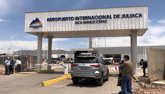 Aeropuerto Inca Manco Cápac de Juliaca. (Foto: GEC)