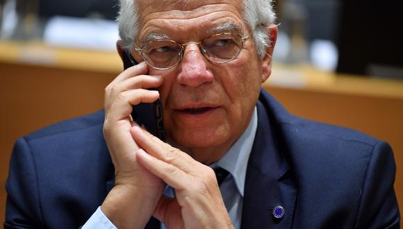 Josep Borrell, ministro de Relaciones Exteriores de España. (AFP).