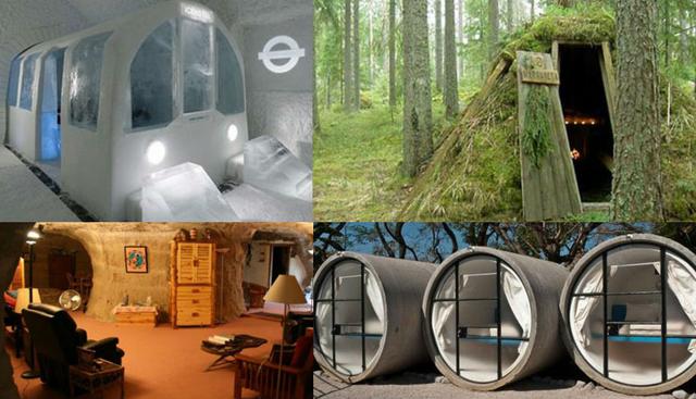 La web especializada de ArtHotel, considera que la gran mayoría hoteles extraños se encuentran ubicados en el continente europeo. (Foto: Ice Cube / Kolarbyn / Kokopelli / Park Hotel)