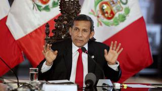 Ollanta Humala: El Gobierno está trabajando en medidas que "van a la vena de consumidor"