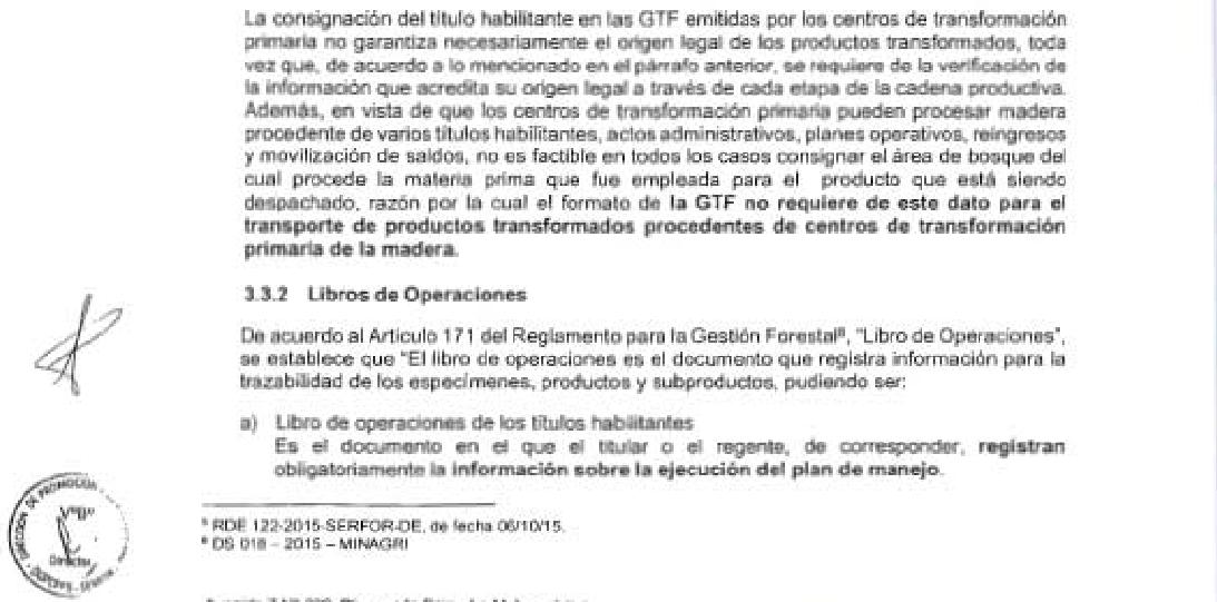 Documento Serfor