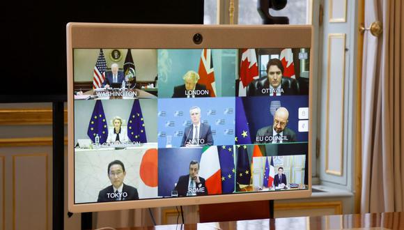 Los representantes del G7 exigieron a todos los estados miembros de la ONU adoptar una postura clara respecto a la agresión de Rusia. (Foto: AP)