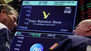 Banca regional de EE.UU. cae en Wall Street tras colapso de First Republic