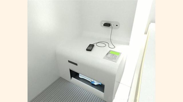 Cuenta con iluminación, televisor LCD integrado, reloj digital, alarma sonora, wifi y tomas de corriente. (Foto: Sleepbox)