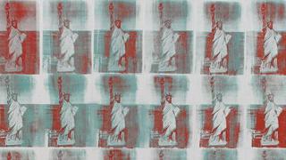 La “Estatua de la Libertad en 3D” de Warhol en subasta