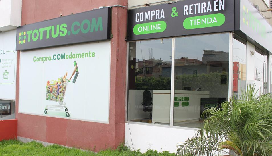 Foto 1 | Hipermercados Tottus abrió un nuevo local en Surco, cuyo objetivo principal será el recojo de las compras online de sus clientes. Este punto de retiro con puerta a la calle es de 120 m2 y se podrán recoger productos de todas las categorías como electro, colchones, perecibles, etc. (Foto: Perú Retail)