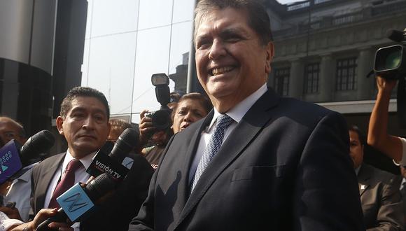 Pedido de impedimento de salida del país contra García Pérez se produce luego de que se decidiera ampliar la investigación preliminar en su contra por los presuntos sobornos de Odebrecht. (Foto: USI)