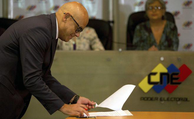 Jorge Rodríguez, ministro de Comunicación de Venezuela.