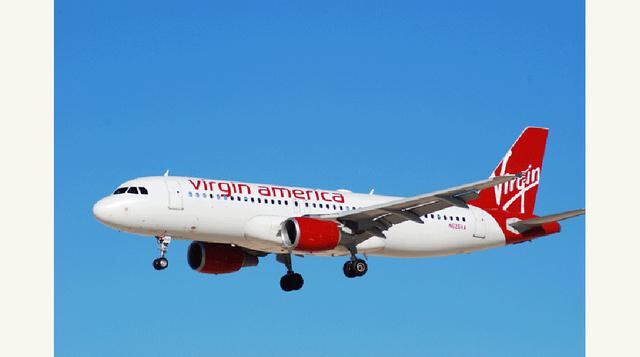 10. Virgin America. Es una aerolínea de Estados Unidos fundada en el 2004, que comenzó sus servicios en el 2007. Su aeropuerto principal es el internacional de San Francisco. Virgin America vuela a destinos de Estados Unidos y México.