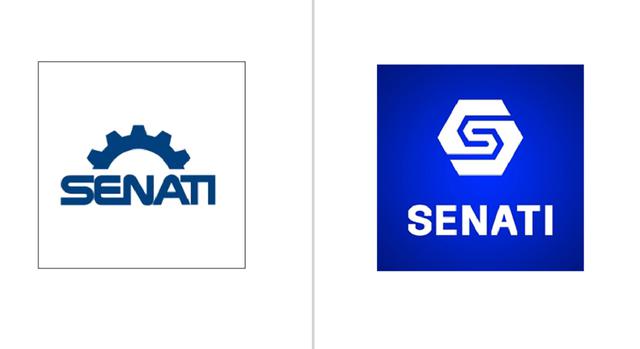 FOTO 3 | Tras ser acusado de plagio en Facebook, Senati optó por un rebranding. Con este logo, el instituto buscó ilustrar la relación entre la tecnología y las personas. (Imagen: Toulouse-Lautrec)