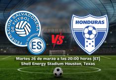¿Qué canal transmitió el partido El Salvador vs. Honduras en vivo hoy por fecha FIFA?