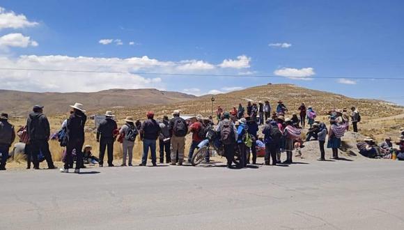 Persisten los bloqueos de carreteras en la región Cusco. (Foto referencial: GEC)