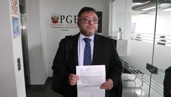 Defensoría pide cumplir mandato judicial y reponer a Daniel Soria como procurador general. Foto:  Alessandro Currarino / GEC