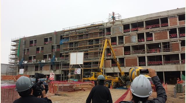 La residencia deportiva tendrá cinco plantas, salas de recepción, cocinas, aulas, sala de conferencias y de servicios. Habrán unas 126 habitaciones para la concentración. (Foto: Wilfredo Huanachin)