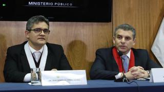 Fiscalía oficializa permanencia de Rafael Vela y José Domingo Pérez en equipo especial