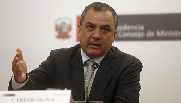 Carlos Oliva, ministro de Economía y Finanzas. (Foto: GEC)