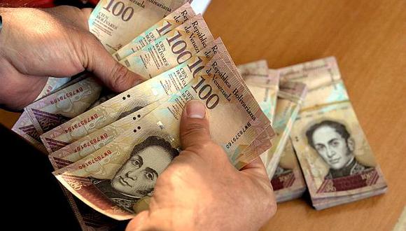 La economía de Venezuela se contrajo 16.6% en el 2017, según datos preliminares del banco central. (Foto: AFP)