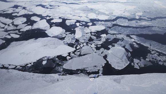 El hielo marino del Ártico ha estado cayendo un promedio de 13% por década desde 1979, con precipitadas caídas de vez en cuando. (Bloomberg)
