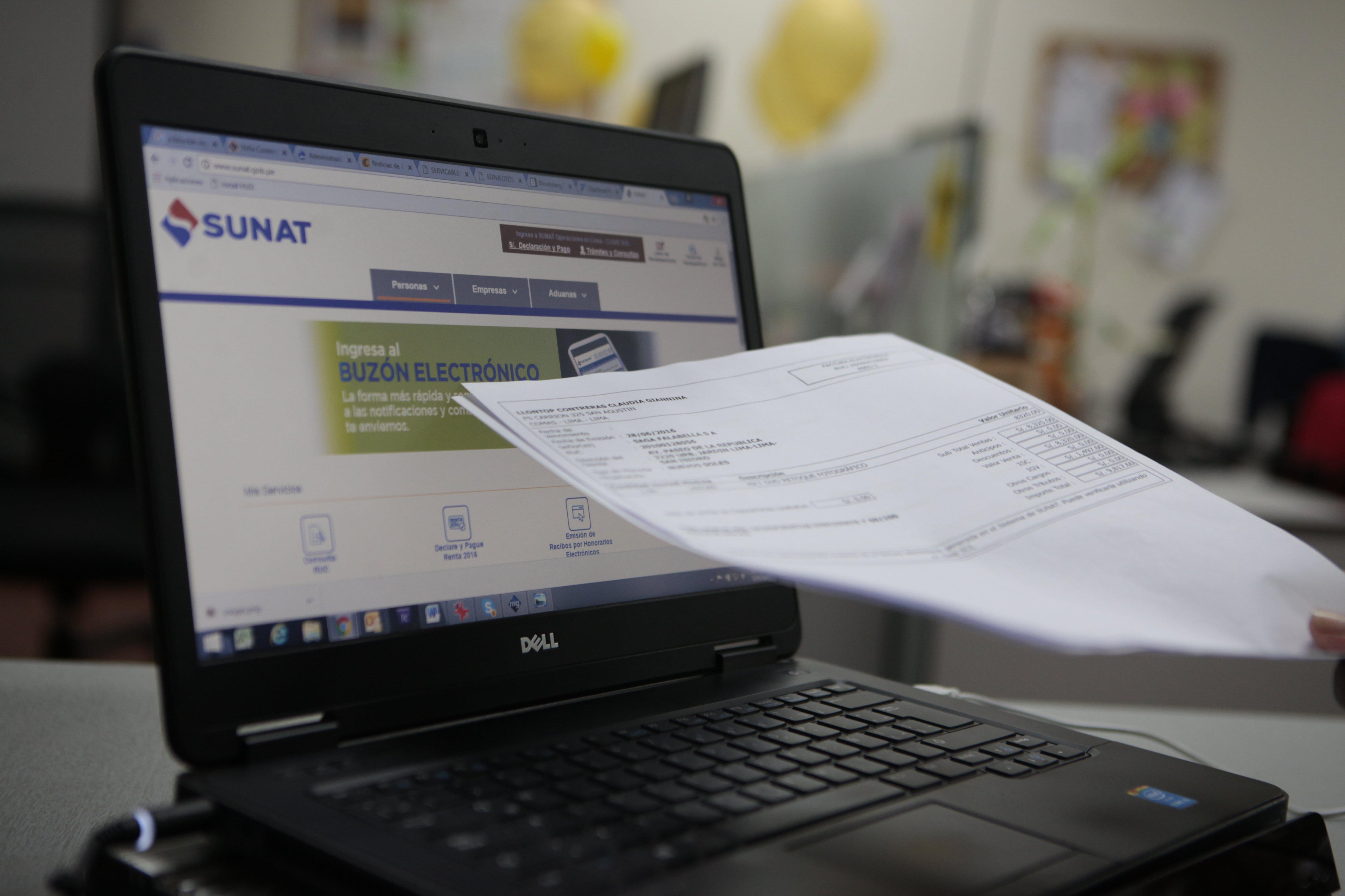 La Sunat busca promocionar entre las mypes el uso de la facturación desde sus propios sistemas electrónicos, según una especialista. (Foto: GEC)