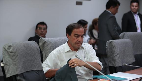 El congresista Yonhy Lescano fue denunciado por una periodista por el presunto delito de acoso sexual (Foto: Hugo Pérez / GEC)