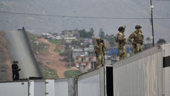 Frontera EE.UU.-México. (Foto: AFP)
