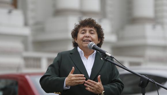 Susel Paredes adelantó que buscará promover una moción de censura contra el ministro de Salud, Hernán Condori. (Foto: archivo GEC)