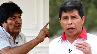 Evo Morales se entromete en la campaña apoyando a Pedro Castillo