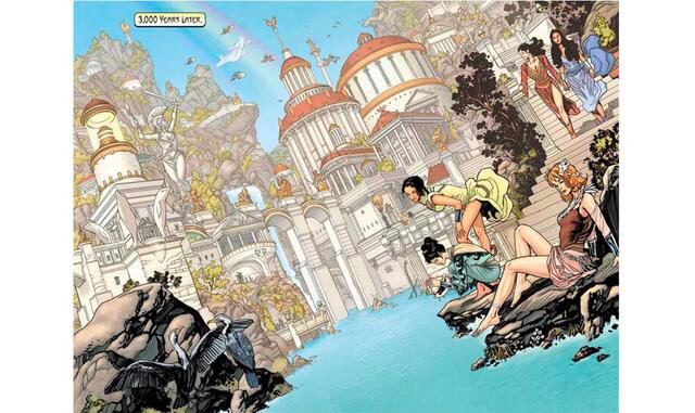 Wonder Woman pertenece a los superhéroes con poderes místicos o fantásticos, como Thor. Su verdadero nombre es Diana y proviene de la Isla Paraíso, luego llamada Themyscira, hogar de las guerreras Amazonas, quienes recibieron su poder de la diosa Afrodita