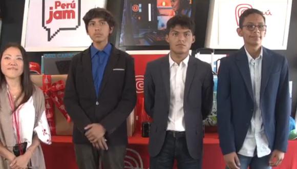 Perú Jam contó con la participación de escolares entre los 12 a 16 años que tenía que presentar un proyecto de videojuegos  sobre atractivos turísticos del Perú. (Captura: Facebook Marca Perú)