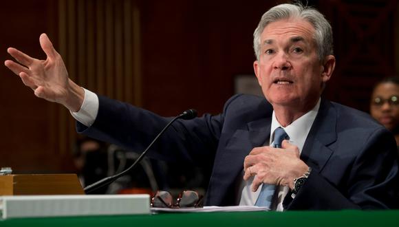 Jerome Powell, presidente de la Fed. (Foto: AFP)
