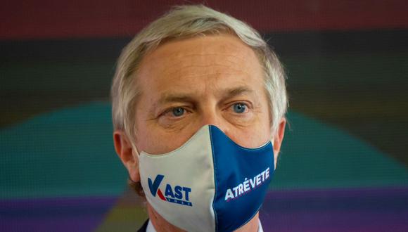 El candidato de ultraderecha José Antonio Kast. (Martin BERNETTI / AFP).